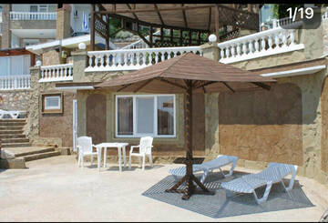 Двухместный номер Делюкс с 1 кроватью и видом на море в Гостевом доме Реоли